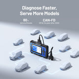 TOPDON ArtiDiag600 S OBD2 Scanner | Compact Automotive Diagnostic Tool with CAN-FD | Full System Engine, Transmission, ABS, Airbag Diagnostics | 8 Maintenance Functions & Free Lifetime Updates