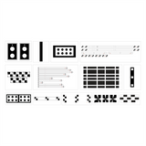 Standard Frame AVM Camera Calibration Package: Includes AVM & RCW floor patterns for Volkswagen, Honda, Hyundai, Kia, Cadillac, Mitsubishi, Toyota, Nissan, and Mercedes. Compatible with Autel Standard Frame.