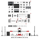 Autel ADAS Standard Frame All Systems Package AS20 2.0 Version – Complete Calibration Kit for Camera, Radar, LiDAR, Night Vision, and ADAS Components, Supports Multiple Vehicle Models