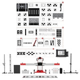 Autel ADAS Standard Frame All Systems Package – Includes MS909 Tablet AS20T (2.0 Version), Full ADAS Calibration, Comprehensive System Support, Precise & Efficient Calibration