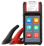 Autel MAXIBAS BT608 Battery & Electrical System Analyzer: Advanced battery, starter & alternator testing, SoC/SoH diagnostics, adaptive conductance, in/out-of-vehicle testing, thermal printing, & vehicle-specific battery registration.