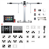 Autel MA600CORE2 ADAS LDW Calibration System with MS906PRO Tablet Package | Includes LDW Targets, Vehicle Positioning Tools, ADAS Software Upgrade & Bluetooth VCI200 for VW, Nissan & More
