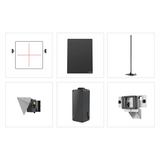 MA600 Radar Calibration Expansion Package: Compatible with MA600 ADAS system. Includes ACC reflector, Doppler radar box, Continental radar plate, corner reflector, & night vision adapters. 1-year warranty.