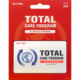 Autel Total Care Program for MS906S: 1-Year Warranty & Software Extension, includes vehicle coverage, software updates, new tablet features, AutoAuth & OE-server authentication access.