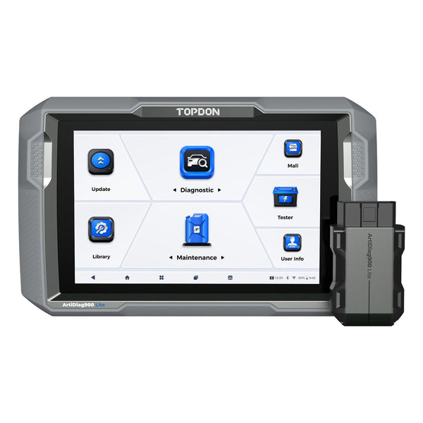 TOPDON ArtiDiag900 Lite OBD2 Scanner, Bluetooth Diagnostic Tool with Bidirectional Control, Full System Diagnostics for 60+ Brands, 8 Reset Services, Repair Data Library, AutoVIN, Magnetic VCI & Android 11 Tablet