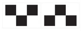 Autel Maserati Camera Calibration Targets CSC0611-03 | Left & Right Magnetic Targets | Compatible with Standard & MA600 Frames