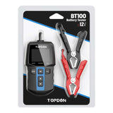 TOPDON BT100 12V Battery & Charging System Tester – Dealer-Level Accuracy for Automotive, Car, Motorcycle, Truck Systems