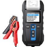 TOPDON BT300P Battery Tester | 12V Battery Analyzer for Flooded, AGM, GEL & EFB | Measures CCA, SoH, Charging Performance | Instant Health Report & Printable Results | Technician & DIY Use