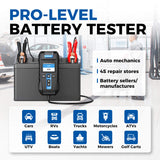 TOPDON BT300P Battery Tester | 12V Battery Analyzer for Flooded, AGM, GEL & EFB | Measures CCA, SoH, Charging Performance | Instant Health Report & Printable Results | Technician & DIY Use