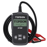 TOPDON BT50 Battery Tester – 12V Lead-Acid Battery, Charging & Cranking Analyzer with Conductance Technology, Spark-Free Safety & Reverse Polarity Protection, Data Review, Multilingual