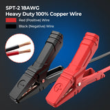 TB6000Pro Battery Accessories – Includes TOPDON ring terminals and alligator clips for secure connections and improved stability during testing and diagnostics.