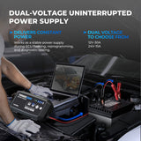 TOPDON Tornado30000 Smart Battery Charger | 6V/12V/24V Lead-Acid & Lithium | 9-Step Smart Charging, 12 Modes, Multi-Battery Support, Power Supply Function