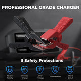 TOPDON Tornado30000 Smart Battery Charger | 6V/12V/24V Lead-Acid & Lithium | 9-Step Smart Charging, 12 Modes, Multi-Battery Support, Power Supply Function