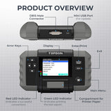 BT600 12V/24V Battery & System Tester with Built-in Printer – Advanced Conductivity Testing, Cold Cranking Amp Measurement, and Real-Time Report