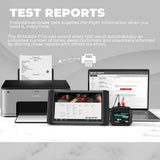 TOPDON BTMobile ProS 12V Wireless Battery Tester | Professional Battery Analyzer for Flooded, AGM, GEL, EFB | Tests 100–2000 CCA, Cranking, Charging & Battery Health | Reverse Polarity Protection