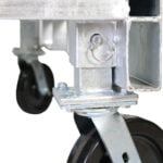 Groves CK-4 Caster Kit for Transport Racks For TR4482, TR4496, racks