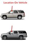 Driver Left Side Front Door Window Door Glass Compatible with GMC Yukon / Yukon XL / Yukon Denali 2007-2011 Models
