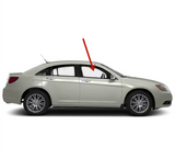 Laminated Passenger Right Side Front Door Window Door Glass Compatible with Chrysler 200/ Dodge Avenger 4 Door Sedan 2011-2014 Models