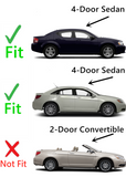 Laminated Passenger Right Side Front Door Window Door Glass Compatible with Chrysler 200/ Dodge Avenger 4 Door Sedan 2011-2014 Models