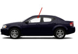 Driver Left Side Front Door Window Door Glass Compatible with Chrysler Sebring/Dodge Avenger 2007-2010 Models