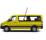 Driver Left Side Sliding Cargo Door Window Door Glass Compatible with Freightliner Sprinter/Mercedes Benz Sprinter/Dodge Sprinter Van 2007-2018 Models