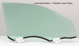 Laminated Passenger Right Side Front Door Window Door Glass Compatible with Chrysler 200/ Dodge Avenger 4 Door Sedan 2011-2014 Models