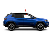 Passenger Right Side Front Door Window Door Glass Compatible with Jeep Compass MP 2017-2022 Models