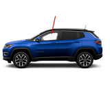 Driver Left Side Front Door Window Door Glass Compatible with Jeep Compass MP 2017-2022 Models