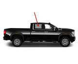 Passenger Right Side Rear Door Window Door Glass Compatible with Chevrolet Silverado 2500/3500 2020-2024 & GMC Sierra 2500/3500 2020-2023 4 Door Crew Cab Pickup (Full Size Rear Door) Models