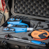 GT Tools AXIS™ Cord Style Auto Glass Cut Out Tool Kit – Professional Windshield Removal Tool with Dual Independent Spindles, Ratchet/Drill Operation, Vacuum Mount, Gorilla Cord & Hard Case (PRE ORDER - Ship Mid-October)