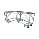 Groves DT2560 Fabrication Table, Racks, Glass Handling Tools and Equipment