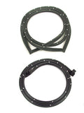 DWP113080 Door Seal Pair for Left & Right Cargo Doors - Ozone-Resistant EPDM Rubber with Pre-Applied Clips for Easy Installation | Durable, High-Quality Seal for Maximum Protection