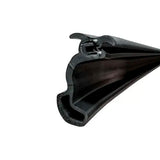Precision Replacement Parts DWR‑1111‑99 Passenger Side Upper Door Weatherstrip Seal OEM #15044908 for Chevrolet Silverado & GMC Sierra 3‑Door Extended Cab Pickups – EPDM Rubber Door Seal