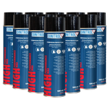 DINITROL High Performance Wax Transparent Beige, Water-Repellent Corrosion Protection Wax, High-Penetration Cavity & Vehicle Rust Preventive, Heat Resistant up to 180°C, 500 ml Spray / 1 L Can