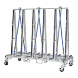 Groves ETC-8460 84" L x 36" W x 60" H Economy Transport Rack, heavy-duty 5, transportation of products,racks