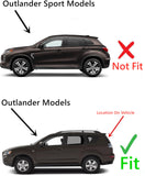 Heated Back Tailgate Window Back Glass Compatible with Mitsubishi Outlander 2007-2013 Models