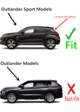 Heated Back Tailgate Window Back Glass Compatible with Mitsubishi Outlander Sport 2011-2024 Models