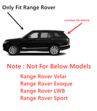 Heated Back Tailgate Window Back Glass Compatible with Land Rover Range Rover 2013-2022 Models