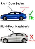 Heated Back Window Back Glass Compatible with Kia Rio 4 Door Sedan 2018-2023 Models