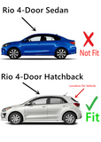 Heated Back Tailgate Window Back Glass Compatible with Kia Rio Rio5 4 Door Hatchback 2018-2023 Models