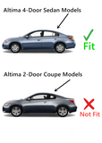 Driver Left Side Front Door Window Door Glass Compatible with Nissan Altima 4 Door Sedan 2007-2012 Models