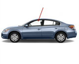 Driver Left Side Front Door Window Door Glass Compatible with Nissan Altima 4 Door Sedan 2007-2012 Models