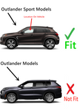 Driver Left Side Front Door Window Door Glass Compatible with Mitsubishi Outlander Sport 2011-2024 Models