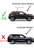 Passenger Right Side Rear Door Window Door Glass Compatible with Mitsubishi Outlander Sport 2011-2024 Models