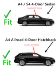 Passenger Right Side Front Door Window Door Glass Compatible with Audi A4 / S4 / A4 Allroad 2017-2022 Models