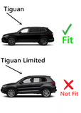 Driver Left Side Rear Door Window Door Glass Compatible with Volkswagen Tiguan 2018-2024 Models (Not For Limited Models)