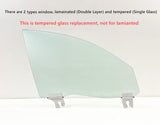 Tempered Passenger Right Side Front Door Window Door Glass Compatible with Maserati Ghibli 2014-2023 Models