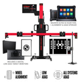 Autel IA1000ASTDT Automated ADAS Calibration & Wheel Alignment System with MaxiSYS Ultra S2 and Digital Targets