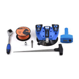 GT Tools AXIS™ Cord Style Auto Glass Cut Out Tool Kit – Professional Windshield Removal Tool with Dual Independent Spindles, Ratchet/Drill Operation, Vacuum Mount, Gorilla Cord & Hard Case (PRE ORDER - Ship Mid-October)