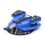 GT Tools AXIS™ Windshield Removal Tool – Dual Independent Spindle Cord-Style Glass Cut-Out Tool, Ratchet & Free-Spool Switching, Standard 5/16" Hex Drive, Manual Vacuum Base, Professional Auto Glass Removal Tool Made In The USA